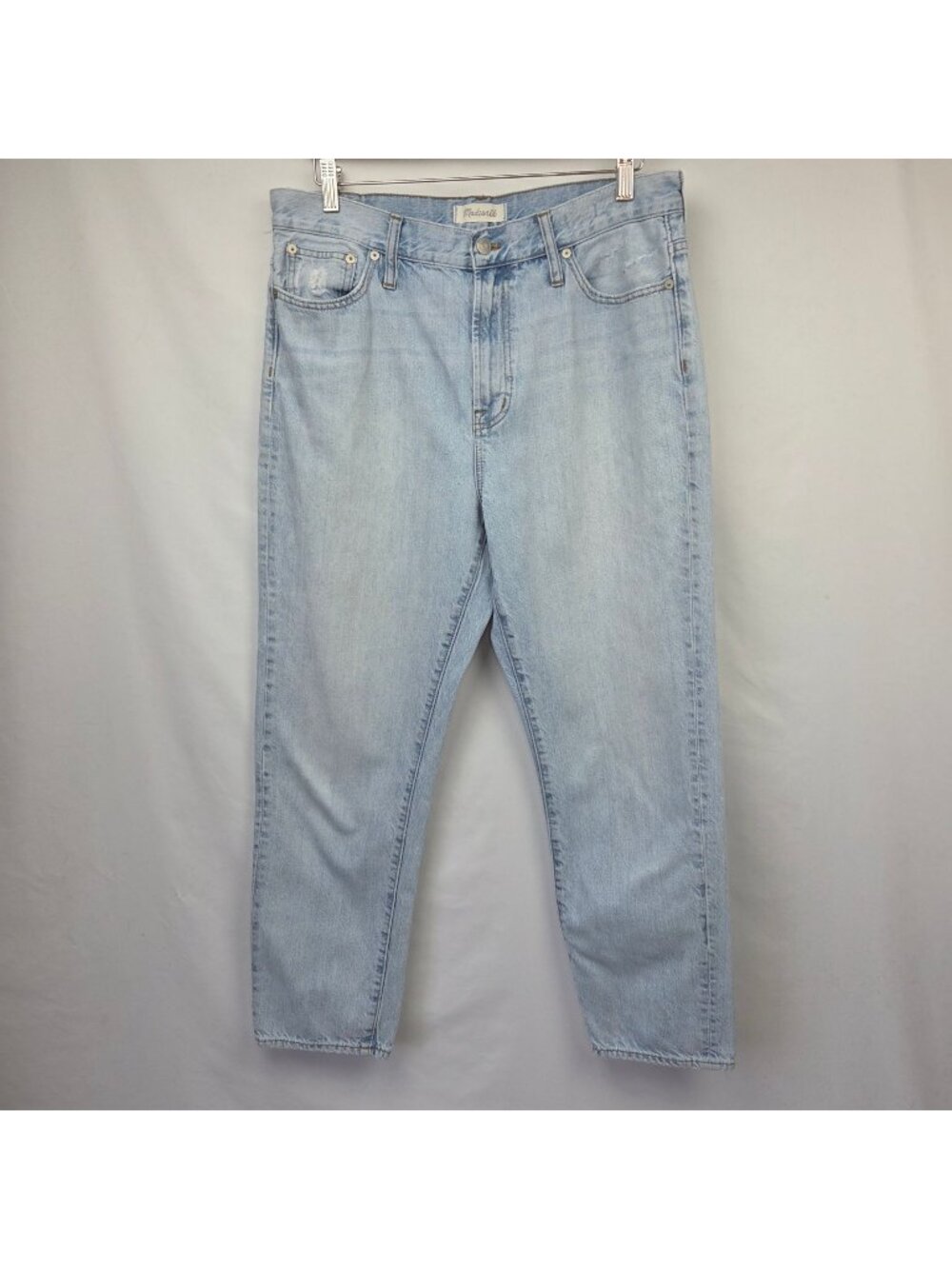 Madewell The Perfect Vintage Jean Light Wash High Rise Size 32 100% Cotton